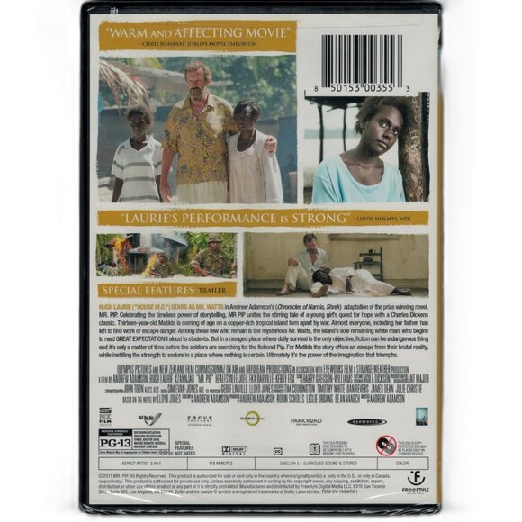 Mr. Pip (DVD) 2011 Hugh Laurie NEW - Picture 2 of 2